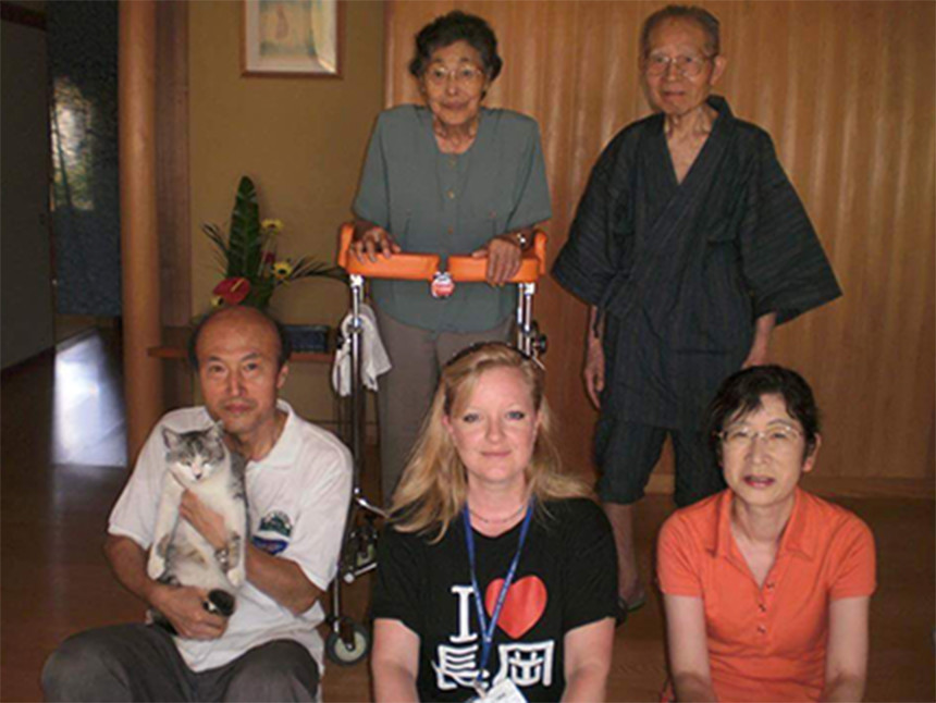 【写真】ホストファミリーの写真